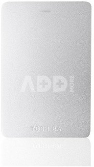 Toshiba Canvio Alu 2000 GB, 2.5 ", USB 3.0, Silver