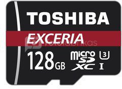 Toshiba microSDXC Class 10 128GB Exceria M302 UHS I + Adapter