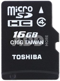 Toshiba microSDHC Class 4 16GB High Speed Standard