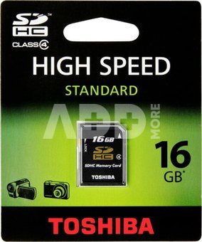 Toshiba SDHC 16GB Class 4 High Speed Standard