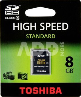 Toshiba SDHC 8GB Class 4 High Speed Standard