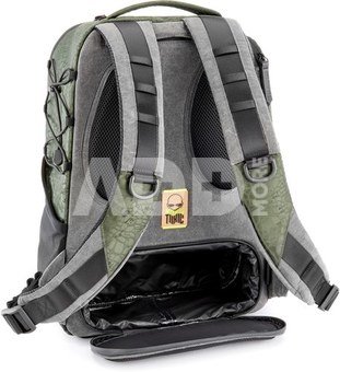 Toxic Valkyrie Camera Backpack M Water Resistant "Frog" Pocket Emerald