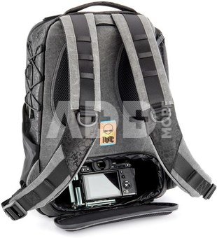 Toxic Valkyrie Camera Backpack M Water Resistant "Frog" Pocket Onyx