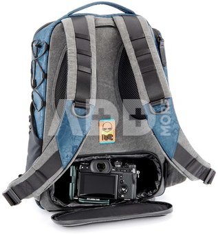 Toxic Valkyrie Camera Backpack M Water Resistant "Frog" Pocket Sapphire