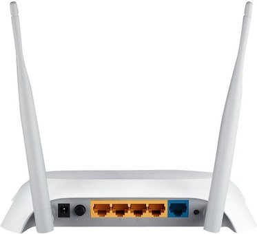 TP-LINK 3G/4G Router TL-MR3420 802.11n, 300 Mbit/s, 10/100 Mbit/s, Ethernet LAN (RJ-45) ports 4, 3G/4G via optional USB adapter, Antenna type 2xExternal, 1xUSB 2.0