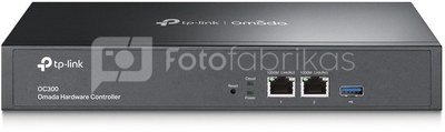 TP-LINK Omada Hardware Controller OC300 10/100/1000 Mbit/s, Ethernet LAN (RJ-45) ports 2, no PoE