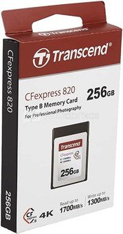 TRANSCEND CFEXPRESS 820 R1700/W1000 256GB