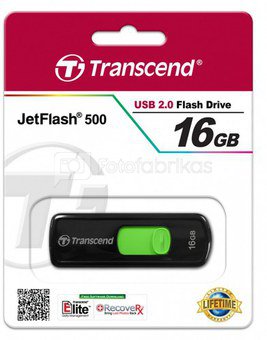 Transcend JetFlash 500 16GB USB 2.0
