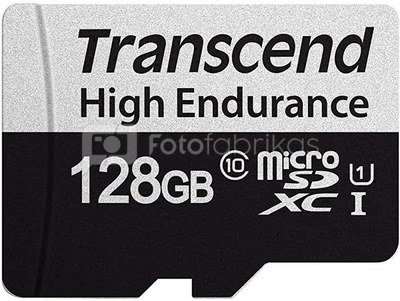 Transcend microSDXC 350V 128GB Class 10 UHS-I U1