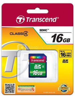 Transcend SDHC 16GB Class 4