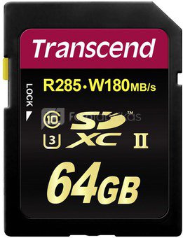 Transcend SDXC 64GB Class 10 UHS-II U3 Ultimate