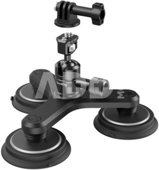 Triple Magnetic Suction Cup Mounting Support Kit for Action Cameras 4468