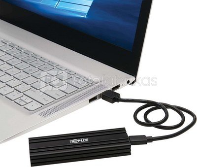 Tripp Lite USB-C to M.2 NVMe SSD Enclosure Adapter U457-1M2-NVMEG2