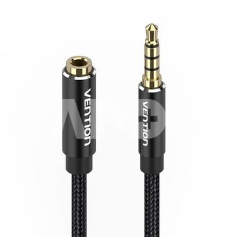 TRRS 3.5mm Male to 3.5mm Female Audio Extender 1m Vention BHCBF Black
