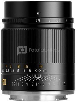 TTArtisan 50mm F1.4 Nikon Z Mount black