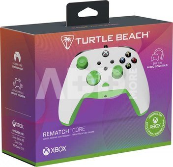 Turtle Beach controller Rematch Core Xbox, white/green