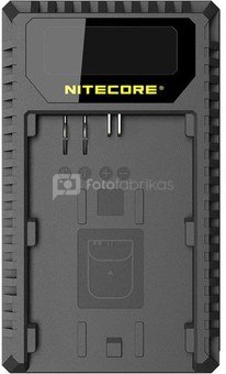 Nitecore UCN1 Lader voor Canon LP E6(N) + LP E8 met indicator + USB