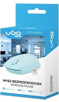 UGo Wireless mouse Pico MW100 1600DPI blue