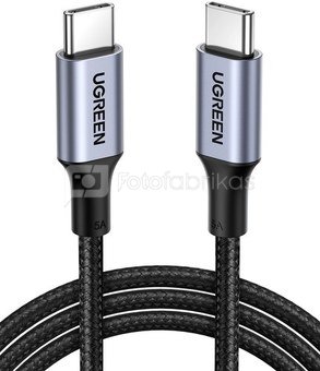 UGREEN US316 Type C to Type C Cable, 100W, 2m (black)