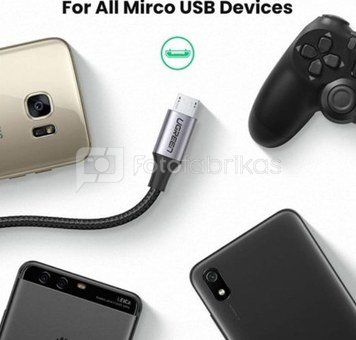 UGREEN USB to Micro USB Cable 1m, black