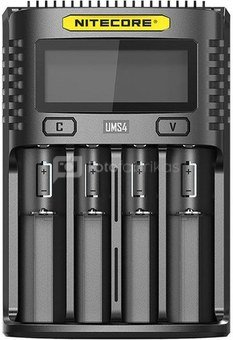 Nitecore UMS4 4 x Penlite charger (AA/AAA) with indicator