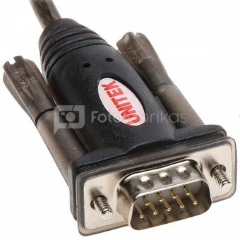 Unitek Adapter USB- 1xRS-232 + Adapter DB9F/DB25M Y-105A