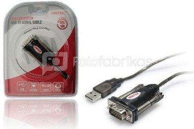Unitek Adapter USB- 1xRS-232 + Adapter DB9F/DB25M Y-105A