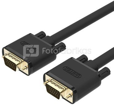 Unitek Cable VGA PREMIUM HD15 M/M, 1.0m; Y-C511G