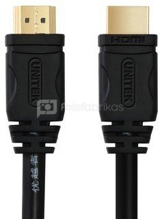 Unitek HDMI CABLE M/M 2,0m v2.0 ; GOLD; BASIC