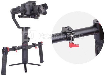 Caruba Universal Dual Handle for Gimbal(Not Compatible with Ronin S)