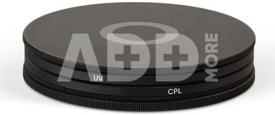 Urth 40.5mm UV + Circular Polarizing (CPL) Lens Filter Kit