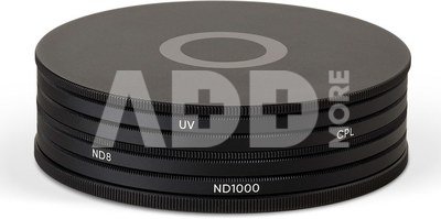 Urth 40.5mm UV, Circular Polarizing (CPL), ND8, ND1000 Lens Filter Kit (Plus+)
