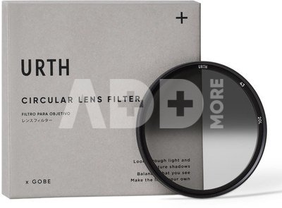Urth 43mm Hard Graduated ND8 Lens Filter (Plus+)