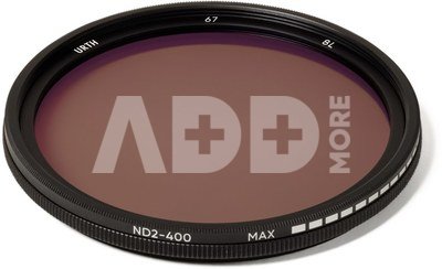 Urth 67mm ND2 400 (1 8.6 Stop) Variable ND Lens Filter
