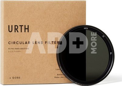 Urth 77mm ND2 400 (1 8.6 Stop) Variable ND Lens Filter