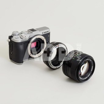 Urth Lens Mount Adapter: Compatible with Canon FD Lens to Canon EF M Camera Body