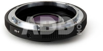 Urth Lens Mount Adapter: Compatible with Canon FD Lens to Nikon F Camera Body (with Optical Glass)
