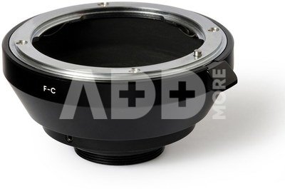 Urth Lens Mount Adapter: Compatible with Nikon F Lens to C Mount Camera Body