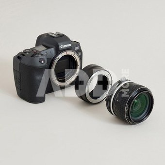 Urth Lens Mount Adapter: Compatible with Nikon F Lens to Canon RF Camera Body