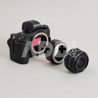 Urth Lens Mount Adapter: Compatible with Pentax K Lens to Nikon Z Camera Body