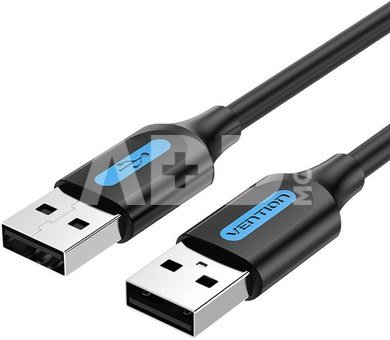 USB 2.0 cable Vention COJBD 0.5m Black PVC