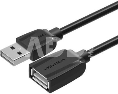 USB 2.0 extender Vention VAS-A44-B100 1m Black