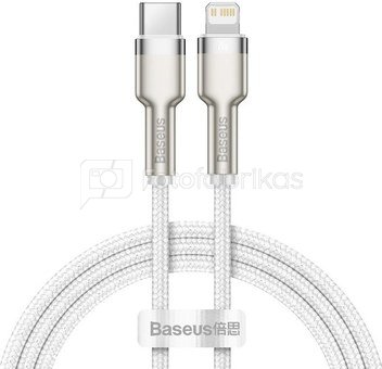Baseus Cafule Series Metal Cable USB-C to iP 20W 1m White