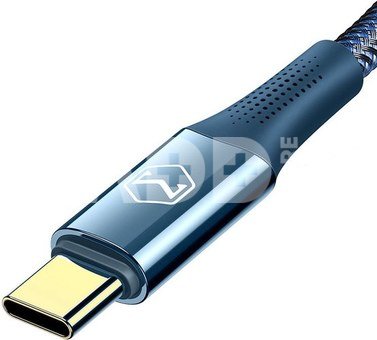 USB-C to USB-C Mcdodo Firefox 100W cable, 2m (blue)