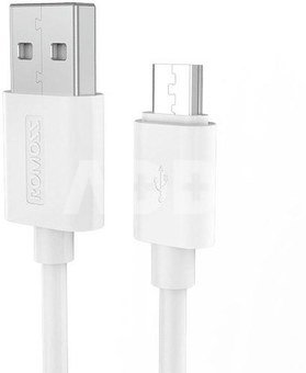 USB to Micro USB cable Romoss CB-5 2.1A, 1m (gray)
