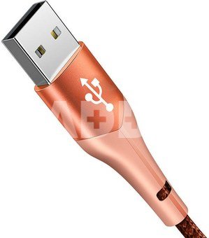 USB to USB-C Mcdodo Magnificence CA-7962 LED cable, 1m (orange)