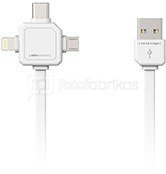 allocacoc USB Kabel weiss