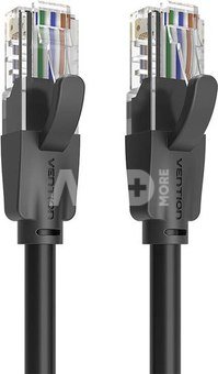 UTP Category 6 Network Cable Vention IBEBD 0.5m Black