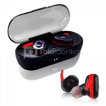 V.Silencer Ture Wireless Earbuds black/red