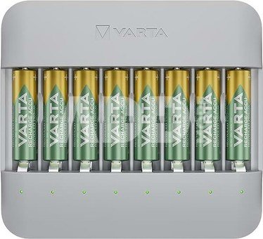 Varta Eco Charger Multi Recycled + 8 x 2100 mAh AA 57682 101 121